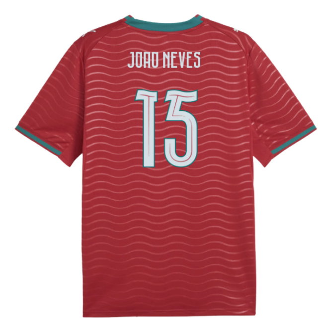 2026-2027 Portugal Home Shirt (Joao Neves 15)-SoccerKits Hub | Buy Soccer Jerseys Online